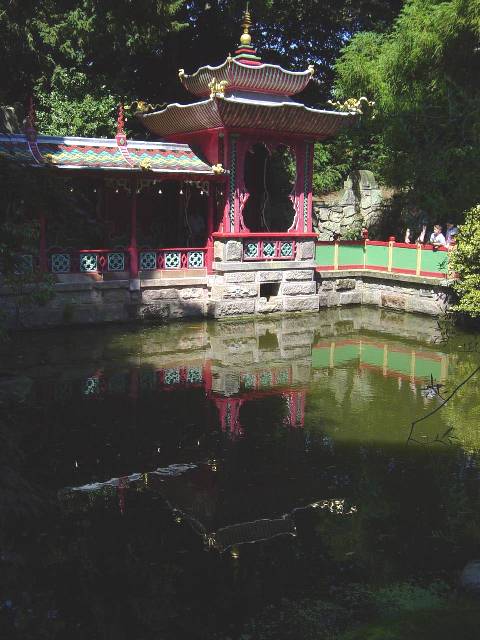 The tranquility of the China gardens at Biddulph Grange.