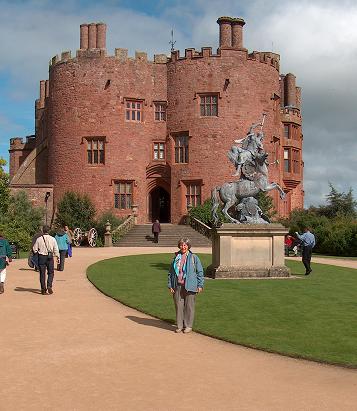 Powis Castle and Italianate Gardens. Well worth a visit.