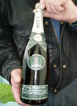 Joe's Champagne reserved from the Silver Jubilee