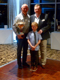 Steve Higginson receives the Best BJ8 trophy