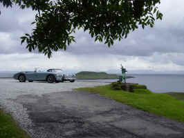 Coffee stop at Flodigarry, Isle of Skye