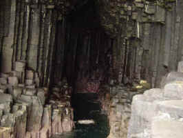 Fingal's cave.